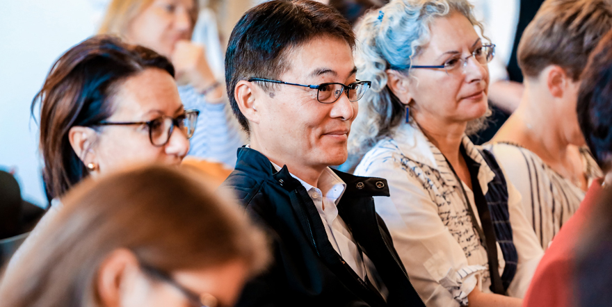 Course participants in continuing professional development