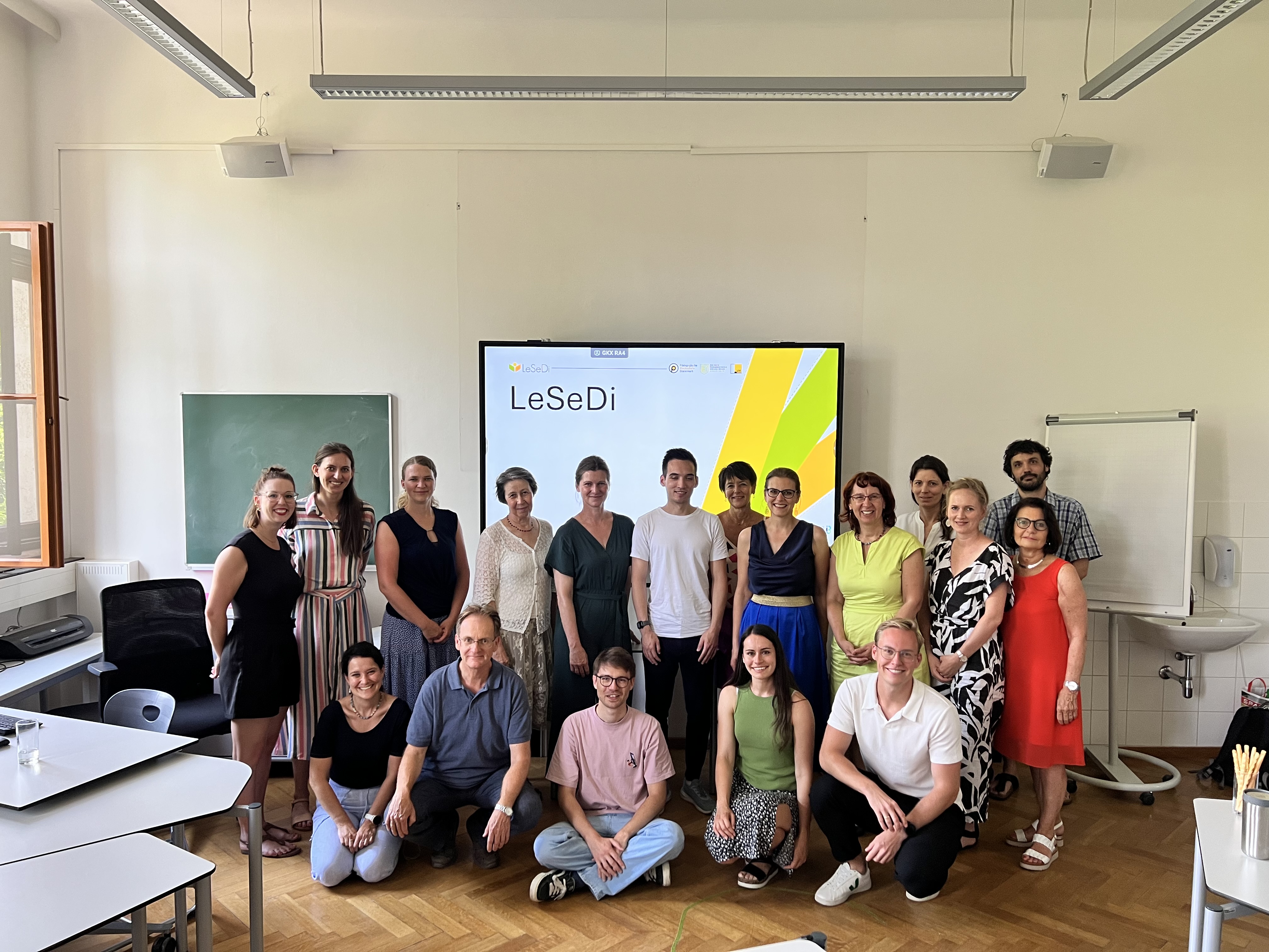 Gruppenfoto Konsortium Lesedi