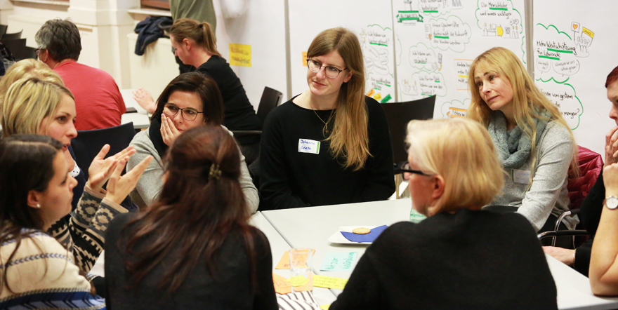 Diskussion im Rahmen der Forschung