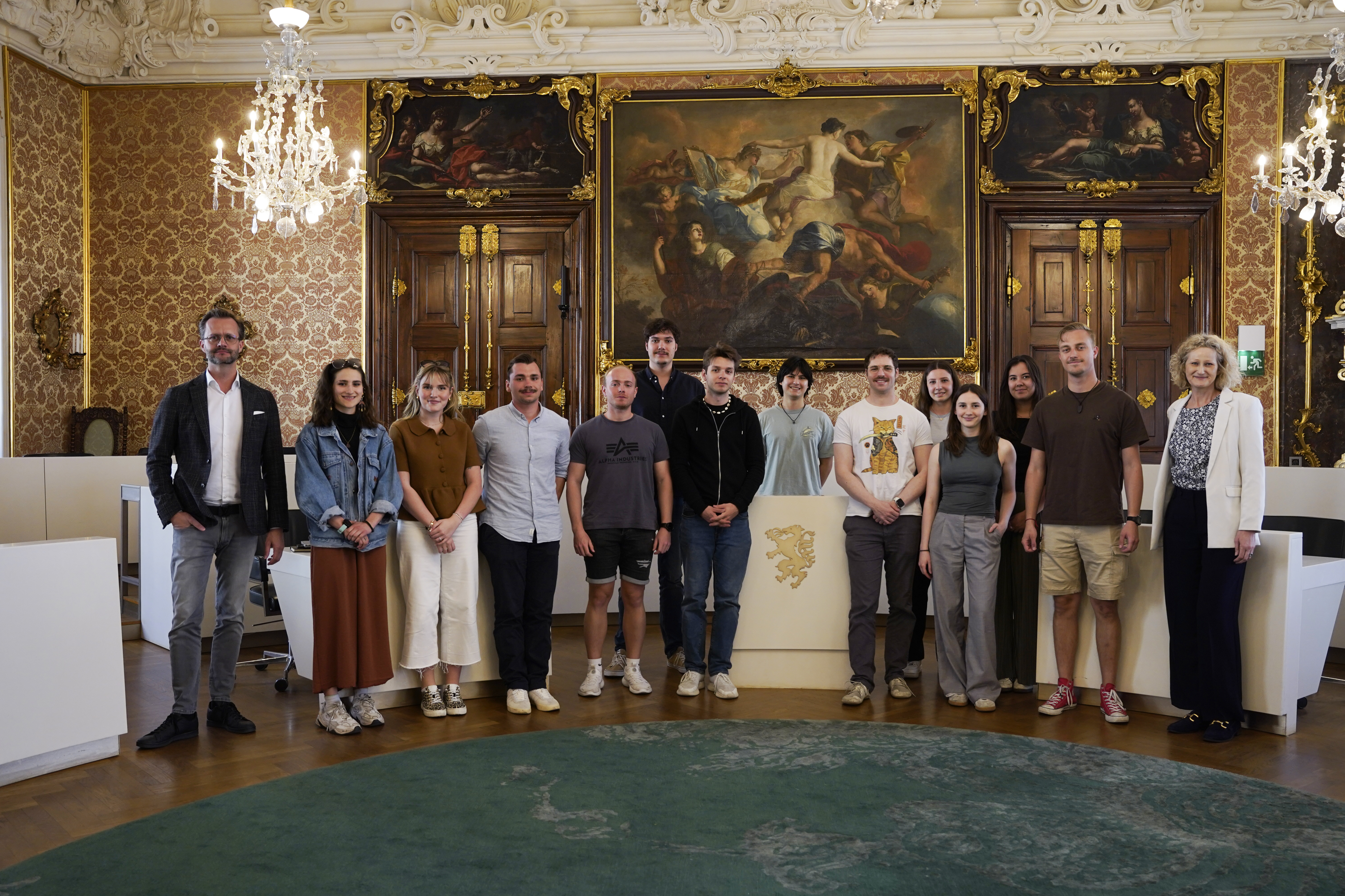 Gruppenfoto Studierende