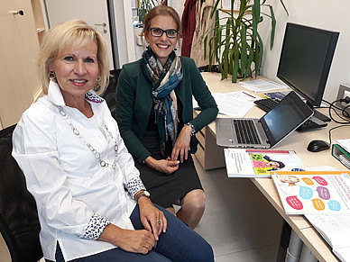 v.l.n.r.: Gerda Kyela-Schiemer, Konstanze Edstadler