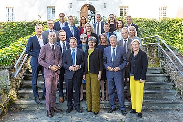 Gruppenfoto: Rektor*innen der Steirischen und Kärntner Hochschulen