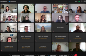 Screenshot Gruppenfoto der Teilnnehmer