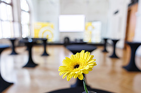 Ansicht der Aula der PH Steiermark