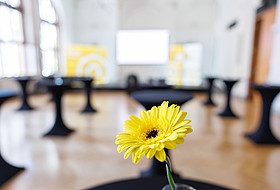 Ansicht der Aula der PH Steiermark