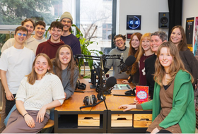 Gruppenfoto der Studierenden 