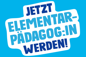 Logo "Jetzt Elementarpädagog:in werden"