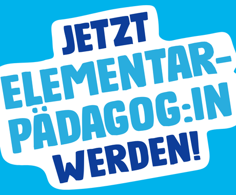 Logo "Jetzt Elementarpädagog:in werden"