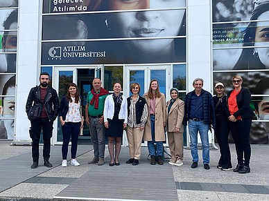 Team “Include with ICF” vor Atilim Üniversitesi