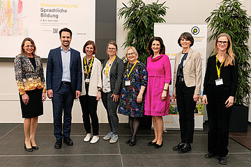 Rektorat der PHSt, Bundesminister Christoph Wiederkehr, und BIMM-Tagungsteam