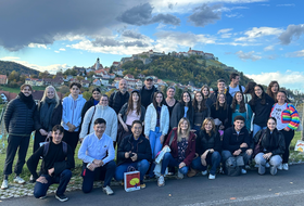 Gruppenfoto in der Natur 