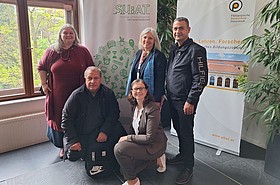 Delegation aus Haifa mit Andrea Frantz-Pittner, Eva Freytag und IL Silvia Kopp Sixt