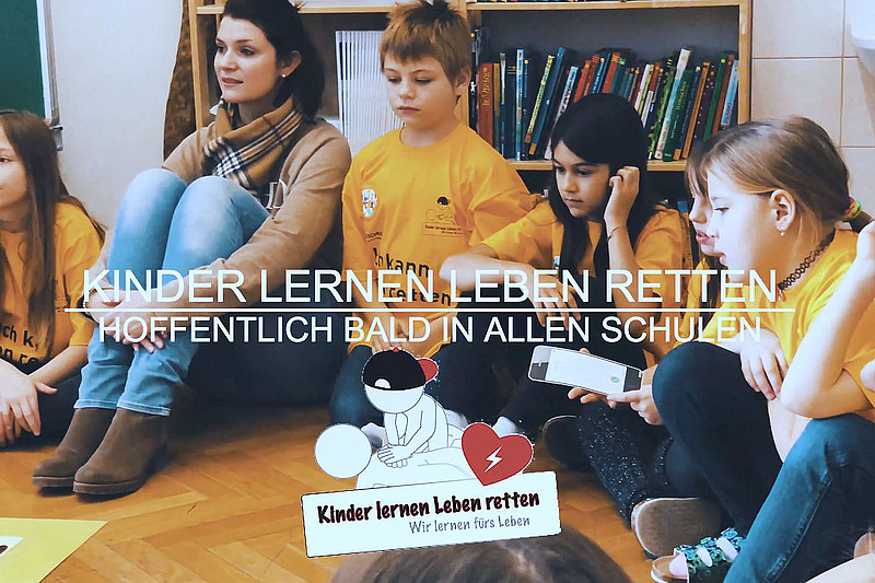 Kinder lernen Leben retten