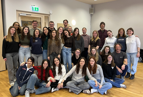 Gruppenfoto der Studierenden