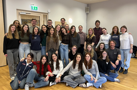 Gruppenfoto der Studierenden