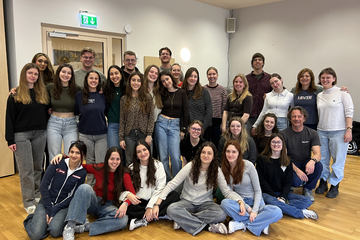 Gruppenfoto der Studierenden