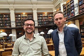 v.l.n.r.: Stephan Vogel, Karl-Heinz Graß 