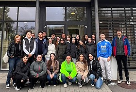 Gruppenfoto mit den Incoming Students