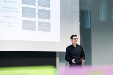 Vortrag von Keynote-Referent Roland Grabner