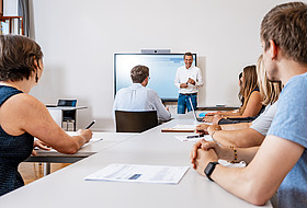 Personen in eienr Fortbildung 